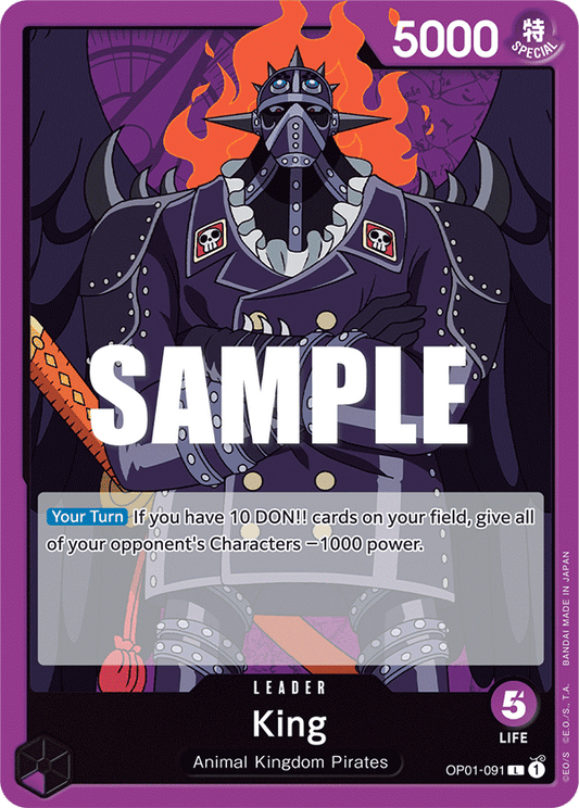 King (Leader) (OP01-091)
