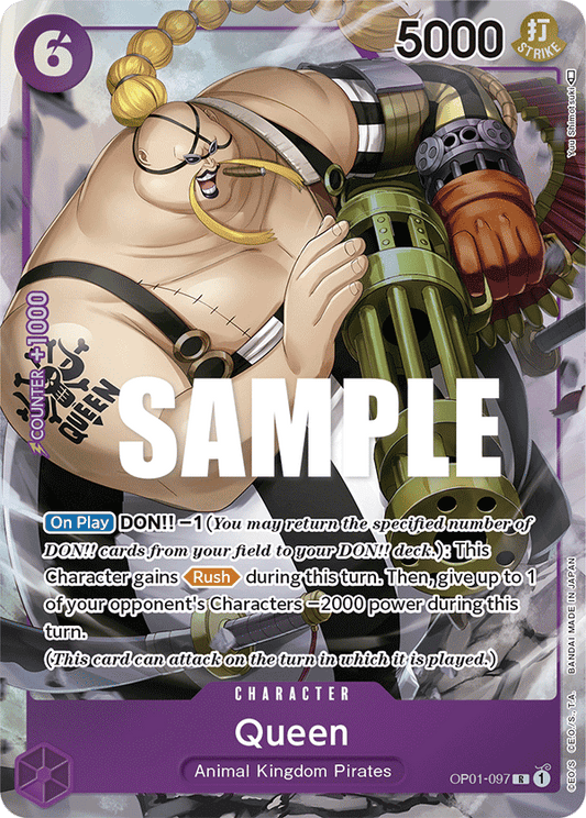 Queen (Character) (OP01-097) (Alternate Art)