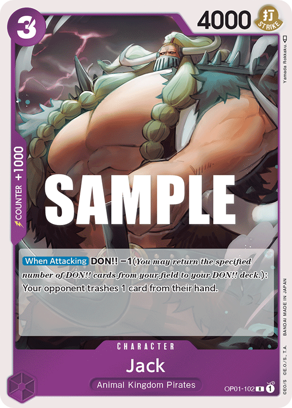 Jack (Character) (OP01-102) (R)