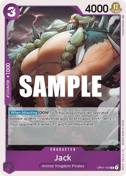 Jack (Character) (OP01-102) (R)