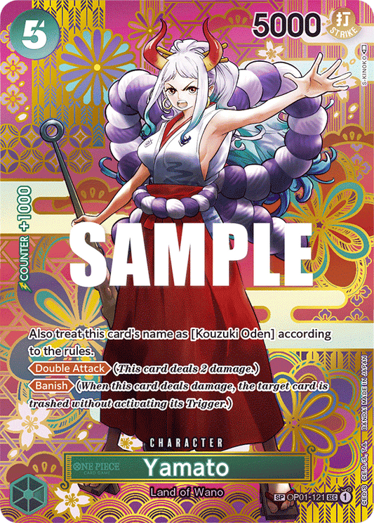 Yamato (Character) (OP01-121) (SP)