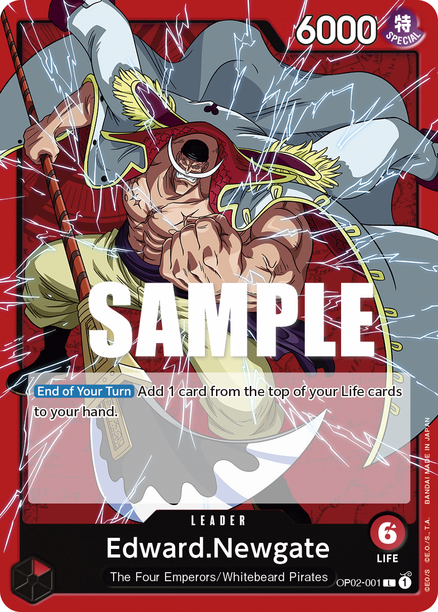 Edward Newgate (Leader) (OP02-001)