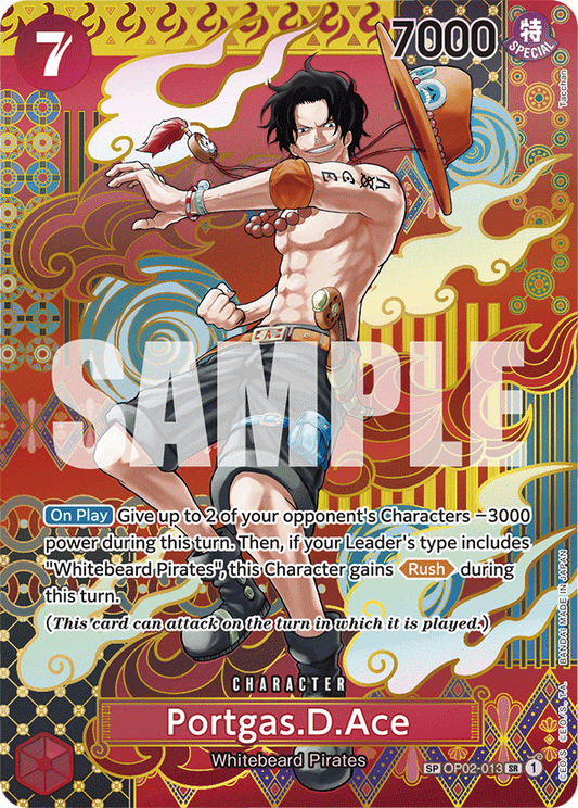 Portgas D Ace (Character) (OP02-013) (SP)