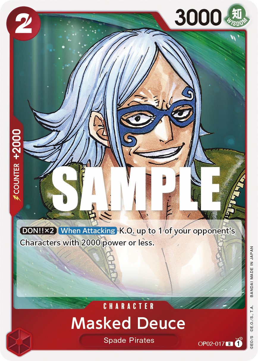 Masked Deuce (Character) (OP02-017)