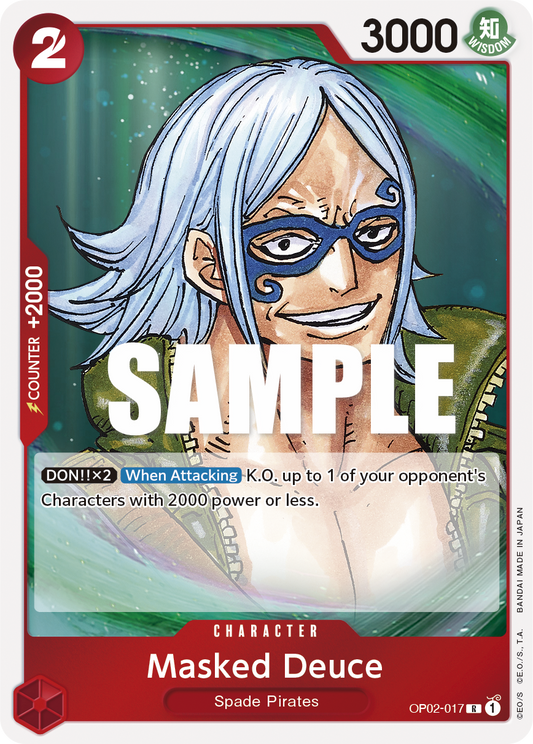 Masked Deuce (Character) (OP02-017)