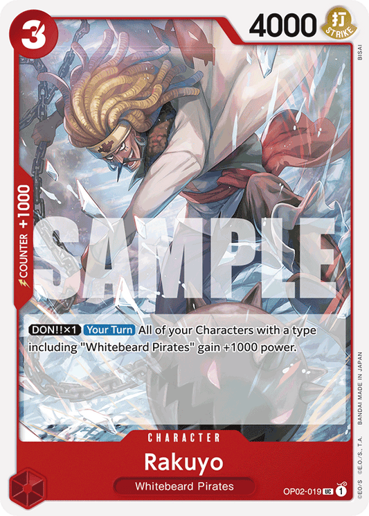 Rakuyo (Character) (OP02-019) (ST15 Reprint) (UC)