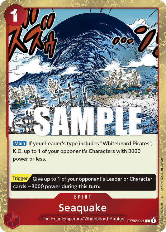 Seaquake (Event) (OP02-021)