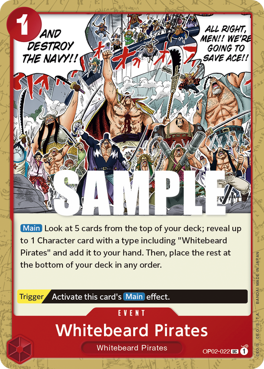 Whitebeard Pirates (Event) (OP02-022)