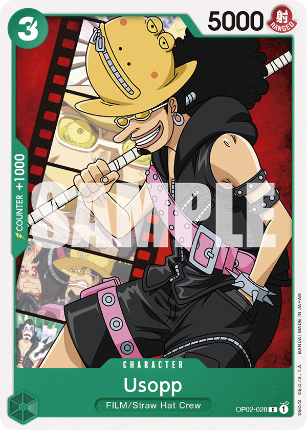Usopp (Character) (OP02-028) (ST11 Reprint) (C)