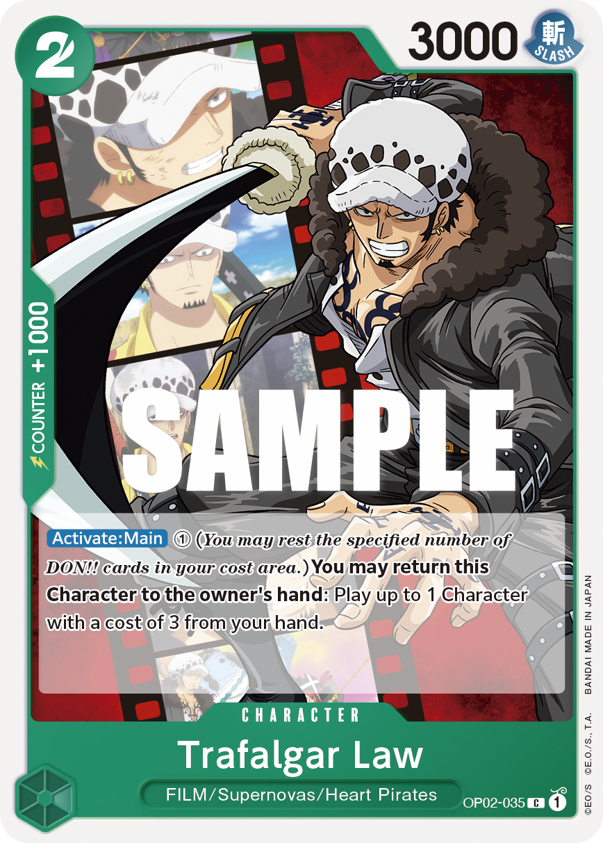 Trafalgar Law (Character) (OP02-035)