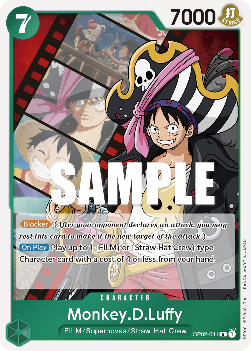 Monkey D. Luffy (Character) (OP02-041)
