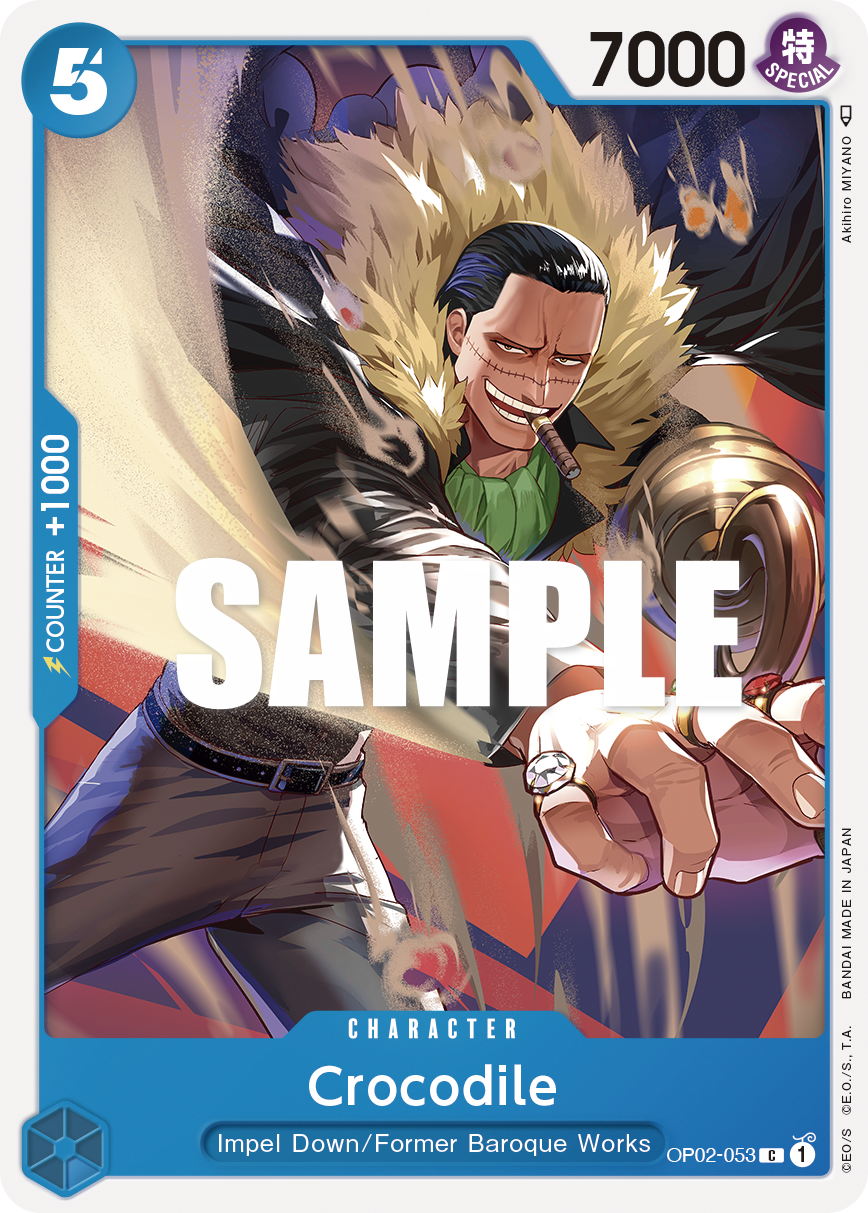 Crocodile (Character) (OP02-053)