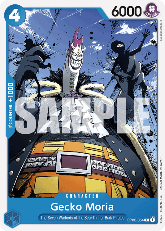 Gecko Moria (Character) (OP02-054) (ST17 Reprint) (C)
