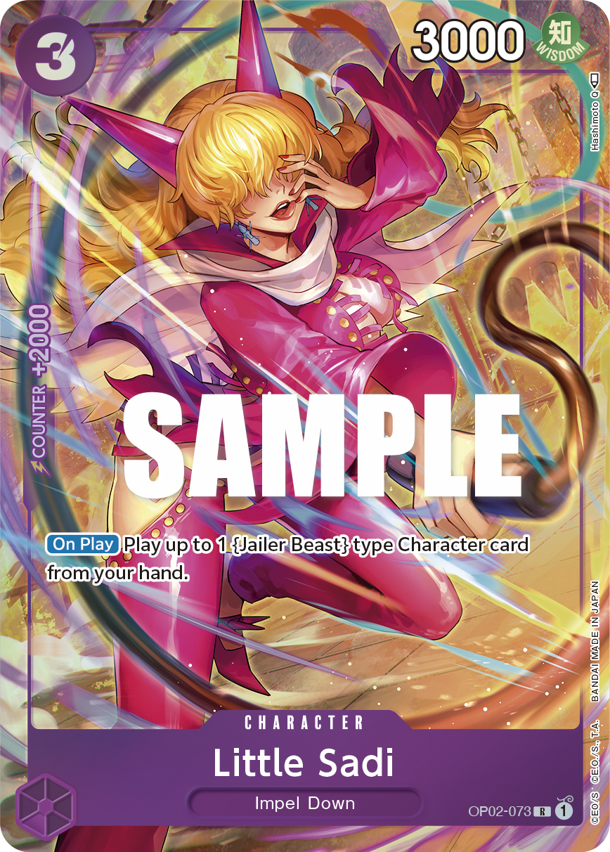 Little Sadi (Character) (OP02-073) (Alternate Art)
