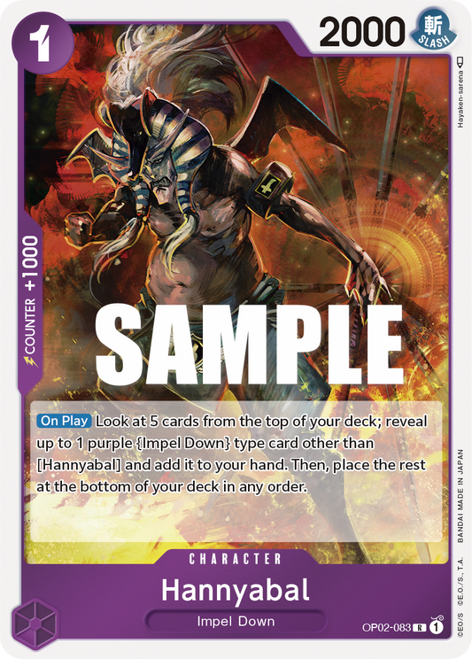 Hannyabal (Character) (OP02-083)