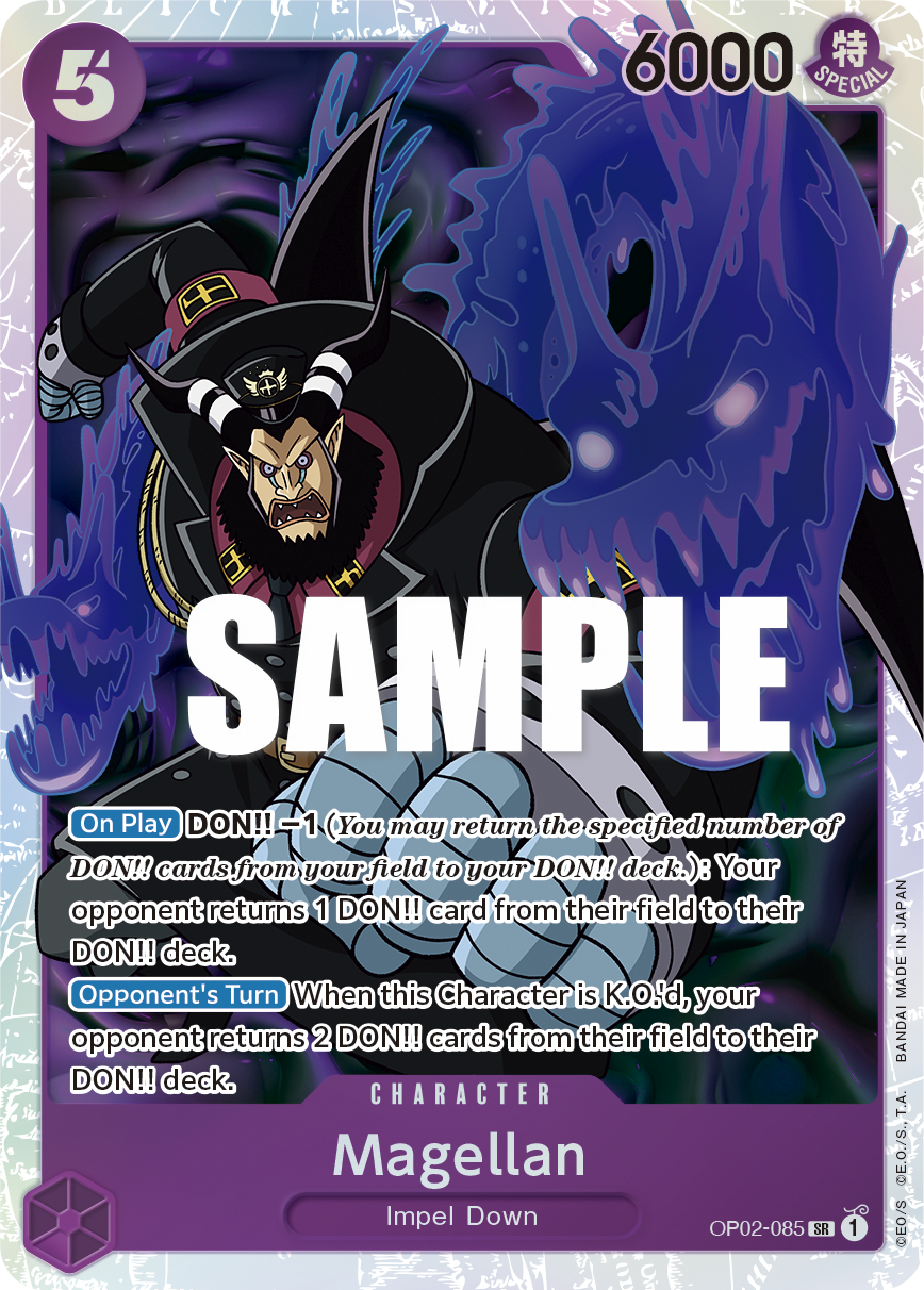 Magellan (Character) (OP02-085) (SR)