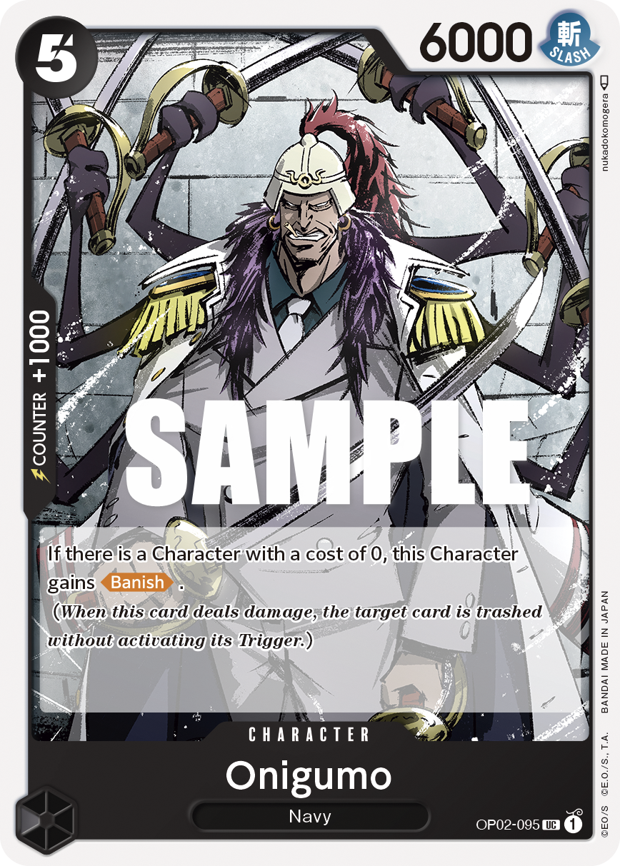 Onigumo (Character) (OP02-095)