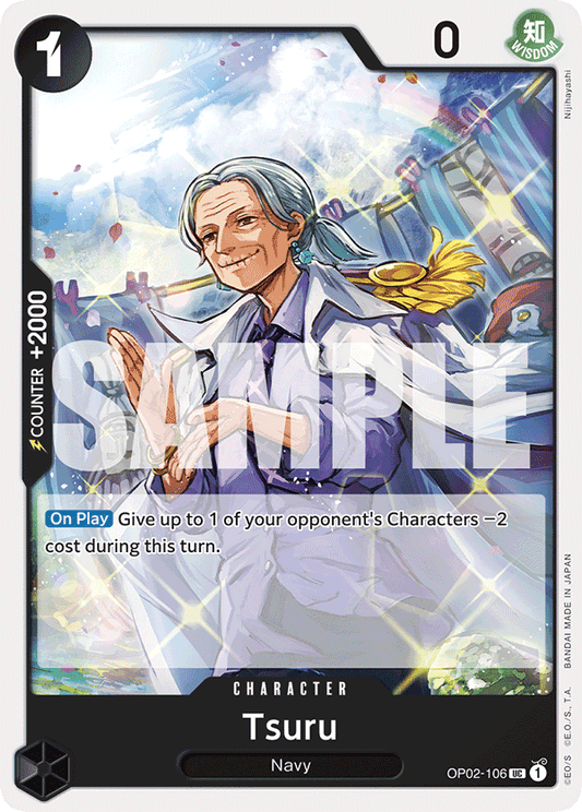 Tsuru (Character) (OP02-106) (PRB01 Reprint) (UC)