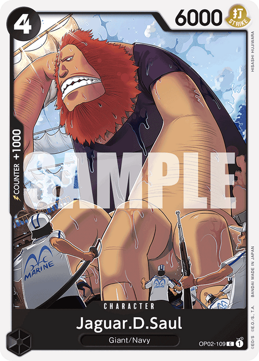 Jaguar D Saul (Character) (OP02-109) (ST19 Reprint) (C)