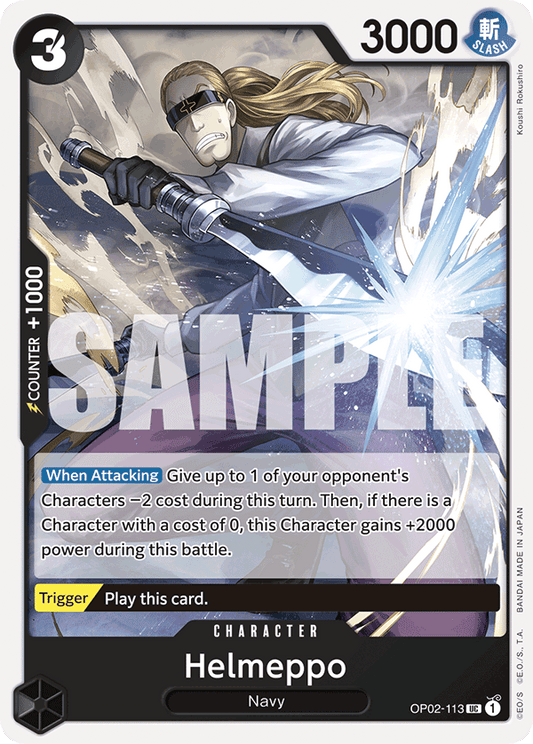 Helmeppo (Character) (OP02-113) (ST19 Reprint) (UC)