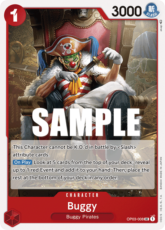 Buggy (Character) (OP03-008)