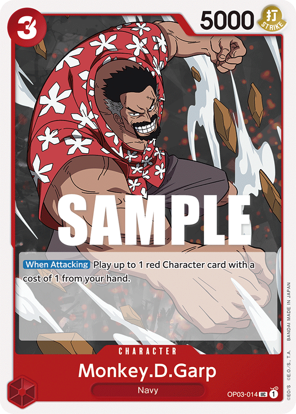 Monkey D. Garp (Character) (OP03-014)