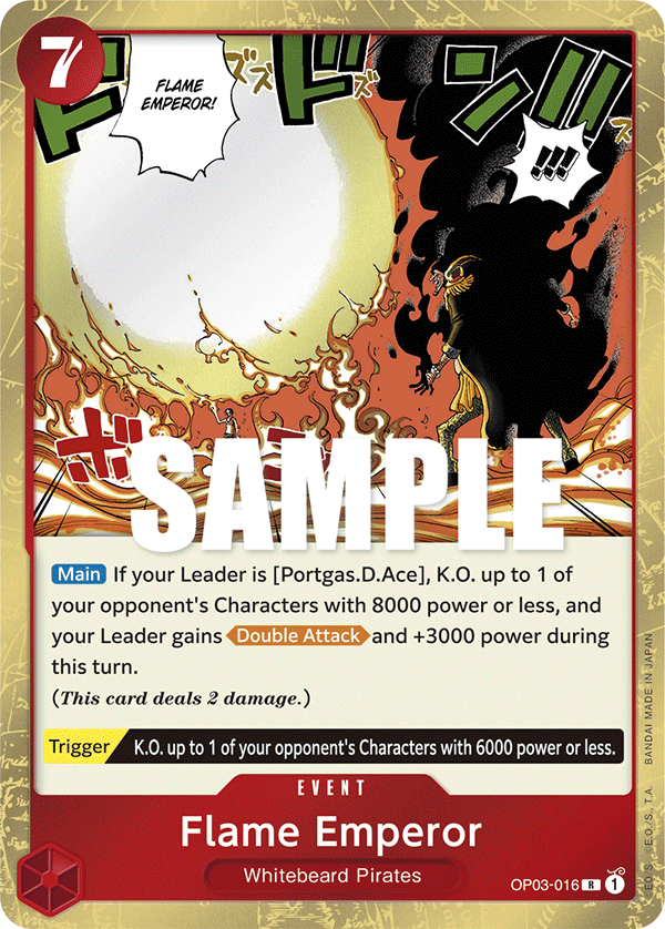 Flame Emperor (Event) (OP03-016) (R)