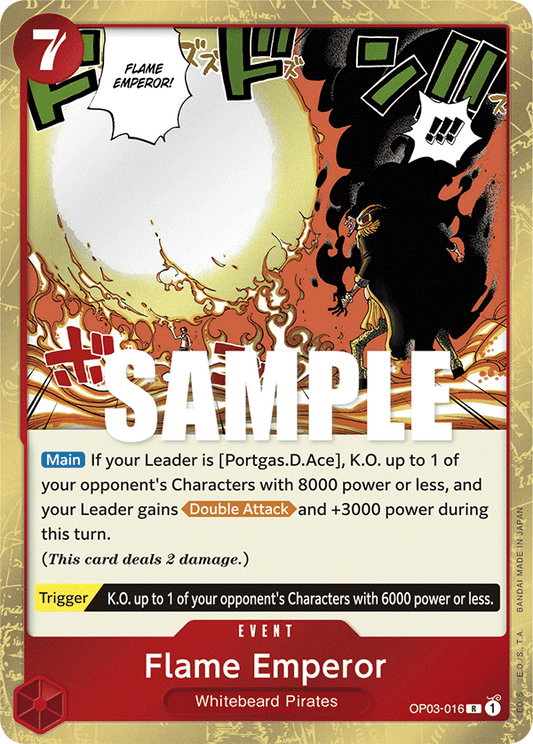 Flame Emperor (Event) (OP03-016) (R)