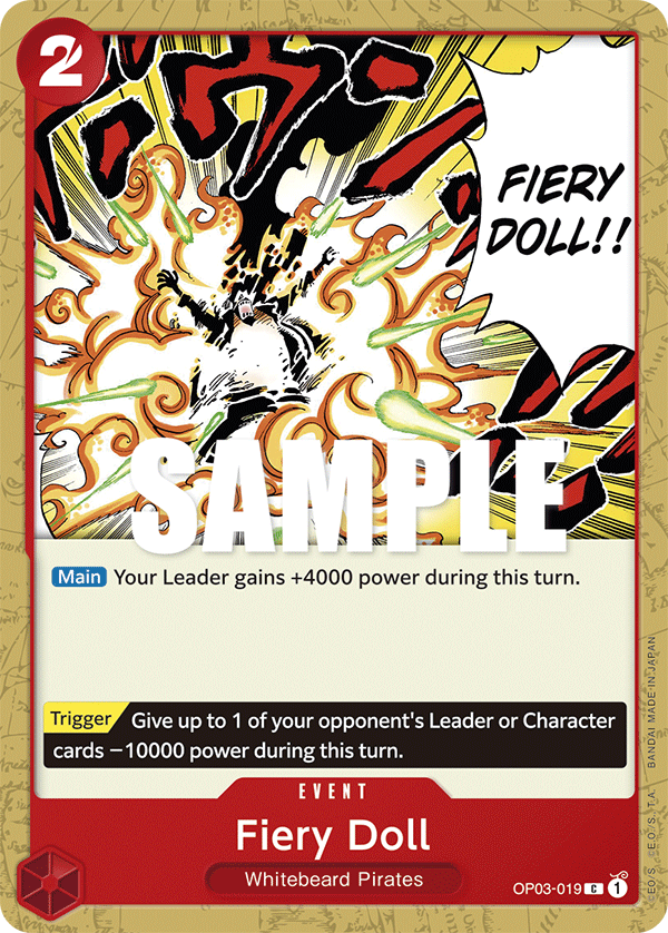 Fiery Doll (Event) (OP03-019)