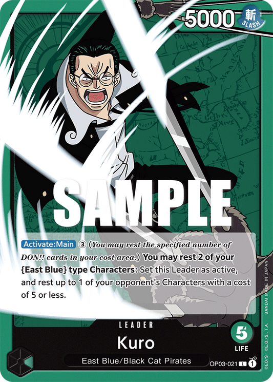 Kuro (Leader) (OP03-021)