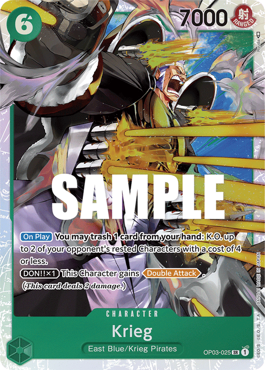 Krieg (Character) (OP03-025) (SR)