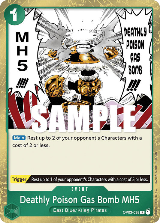 Deathly Poison Gas Bomb MH5 (Event) (OP03-038)