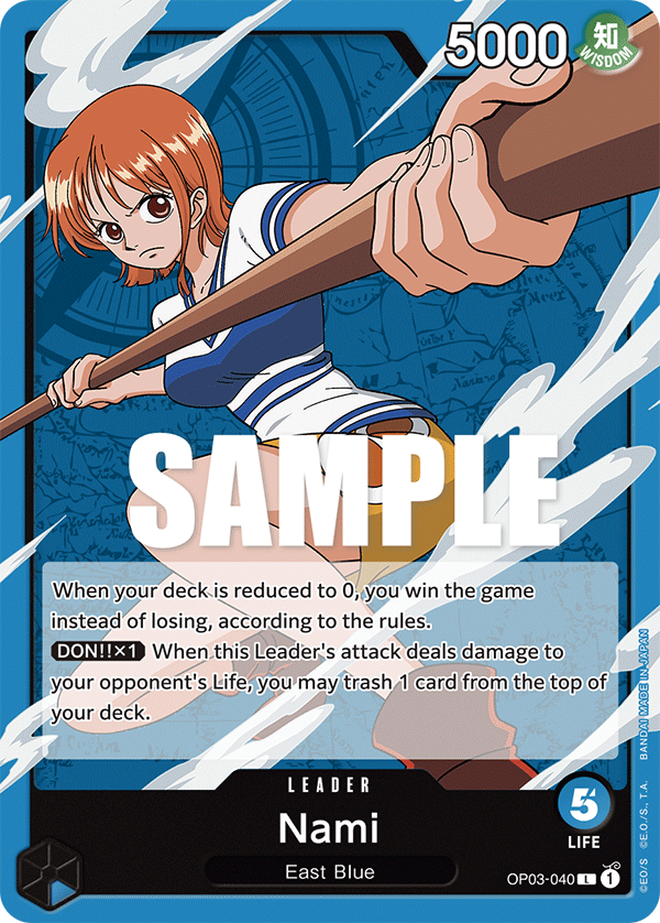 Nami (Leader) (OP03-040)