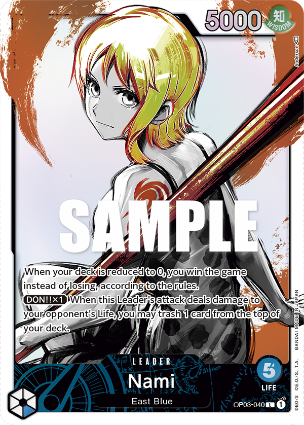 Nami (Leader) (OP03-040) (Alternate Art)
