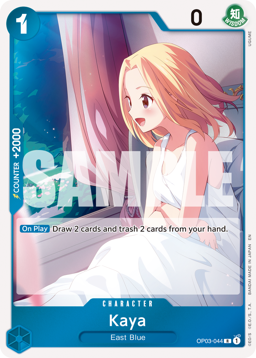 Kaya (Character) (OP03-044) (R) (FOIL) (PRB02)