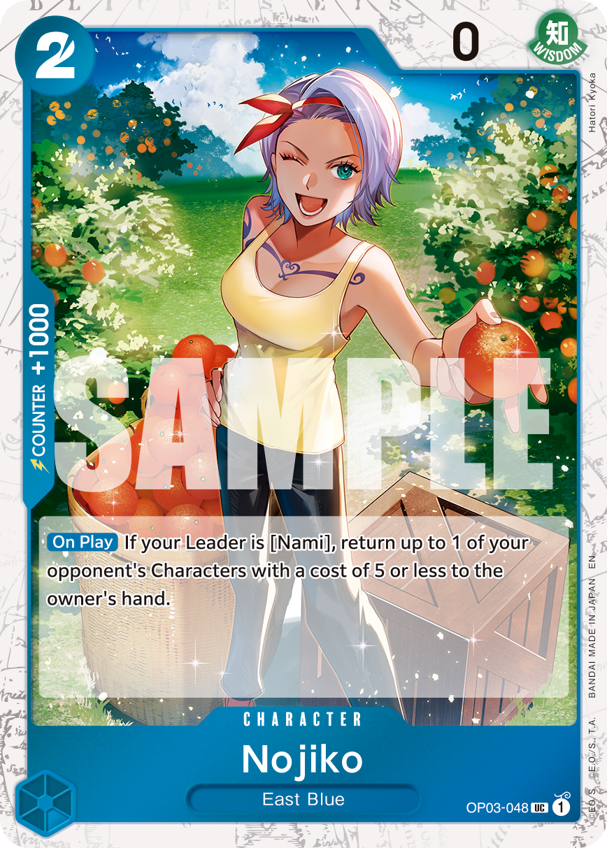 Nojiko (Character) (OP03-048) (UC) (Pirate Foil) (PRB02)