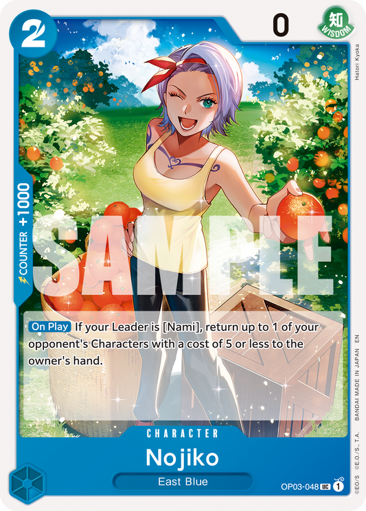 Nojiko (Character) (OP03-048) (UC) (NON-FOIL) (PRB02)