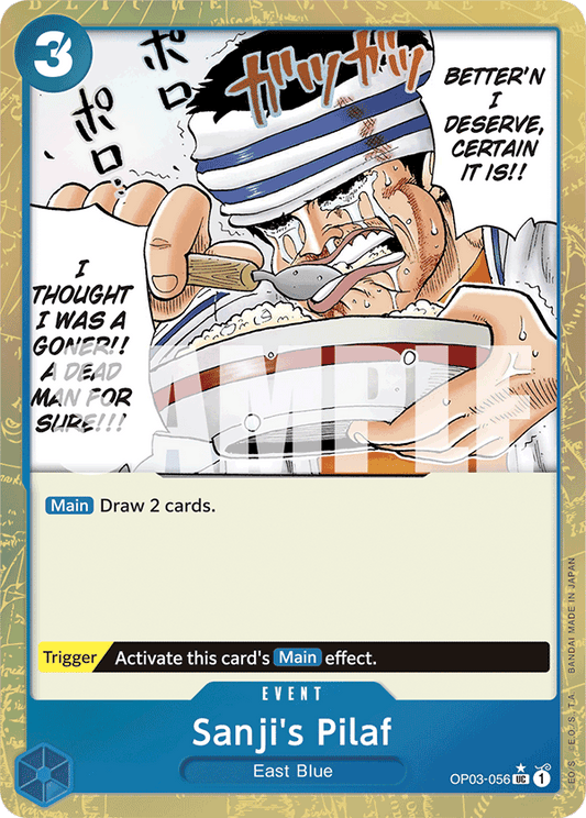 Sanji’s Pilaf (Event) (OP03-056) (PRB01 Reprint) (UC) (Textured Foil)