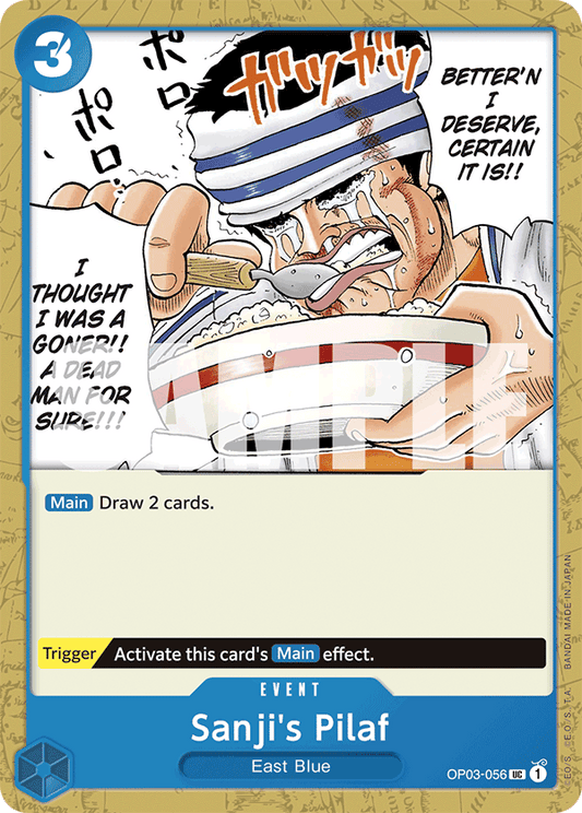 Sanji’s Pilaf (Event) (OP03-056) (PRB01 Reprint) (UC)
