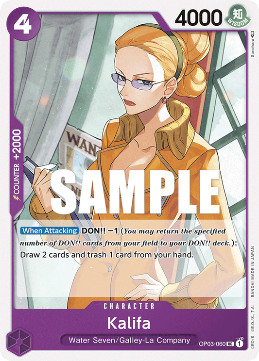 Kalifa (Character) (OP03-060)