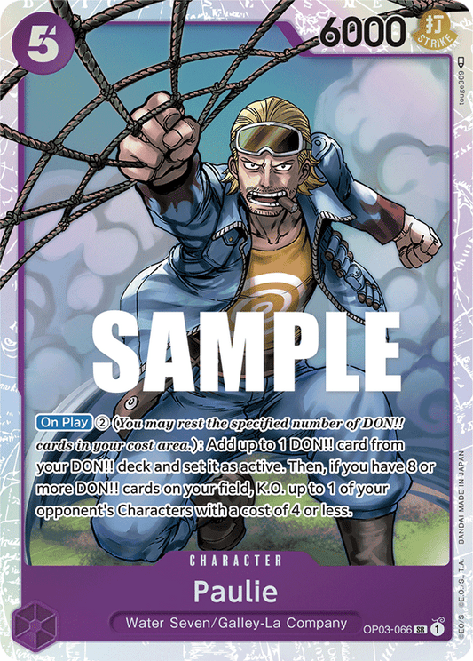 Paulie (Character) (OP03-066) (SR)