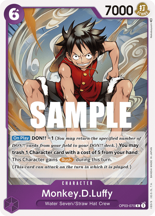 Monkey D. Luffy (Character) (OP03-070)