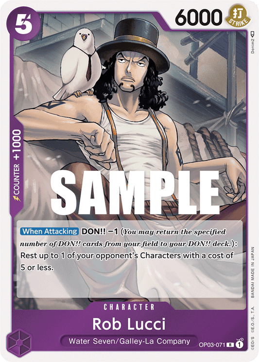 Rob Lucci (Character) (OP03-071) (R)