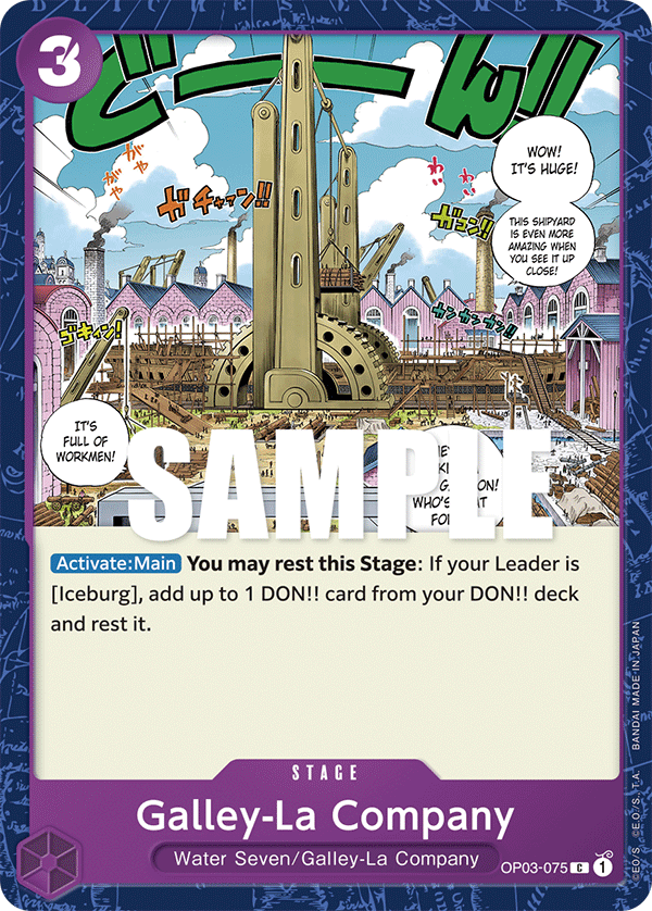 Galley-La Company (Stage) (OP03-075)