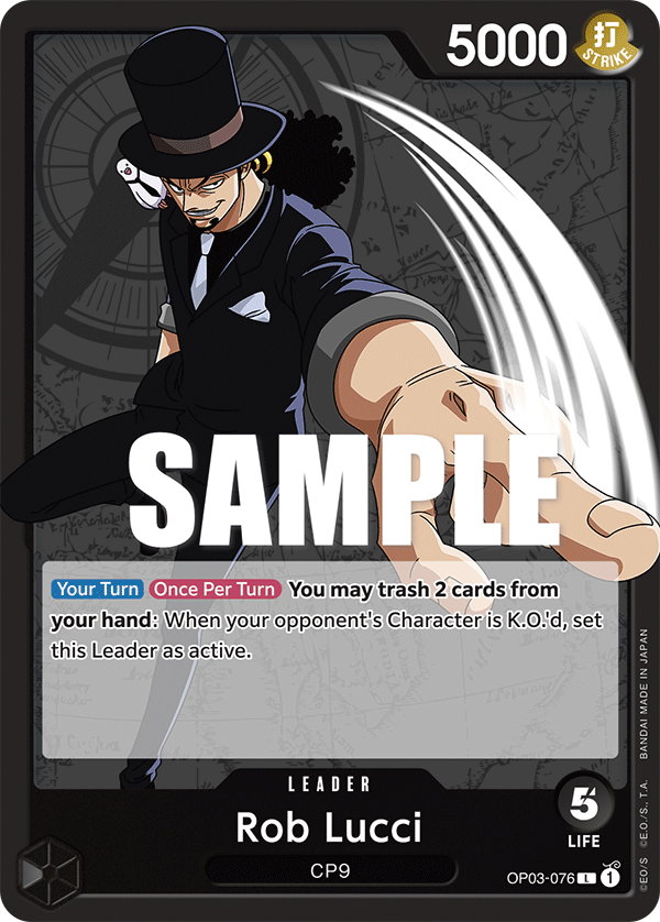 Rob Lucci (Leader) (OP03-076)