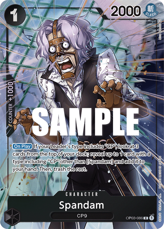 Spandam (Character) (OP03-086) (Alternate Art)