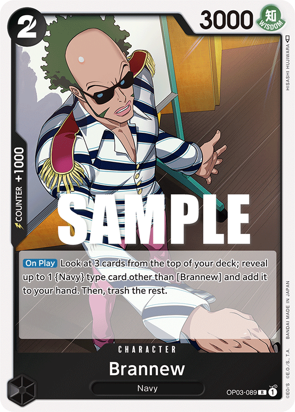 Brannew (Character) (OP03-089) (R)