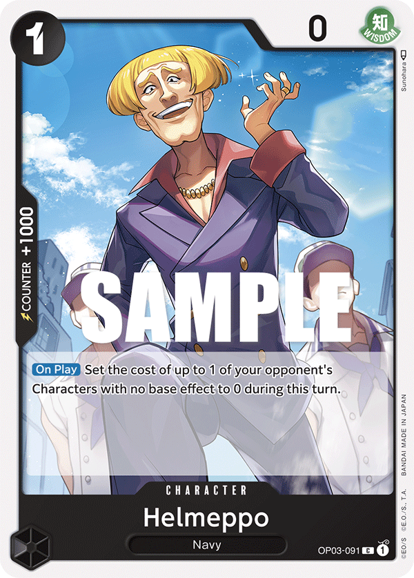 Helmeppo (Character) (OP03-091)