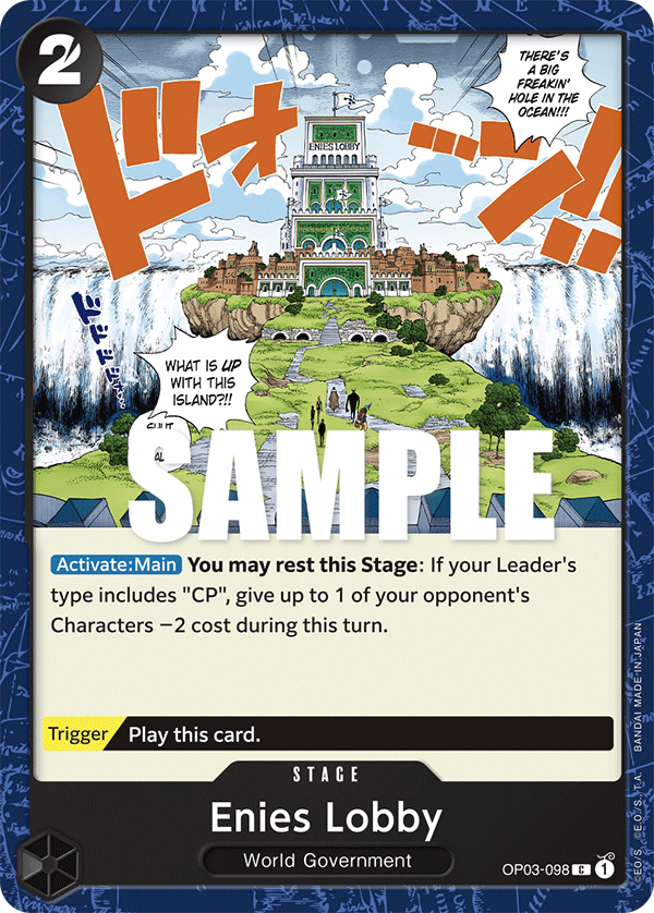 Enies Lobby (Stage) (OP03-098)