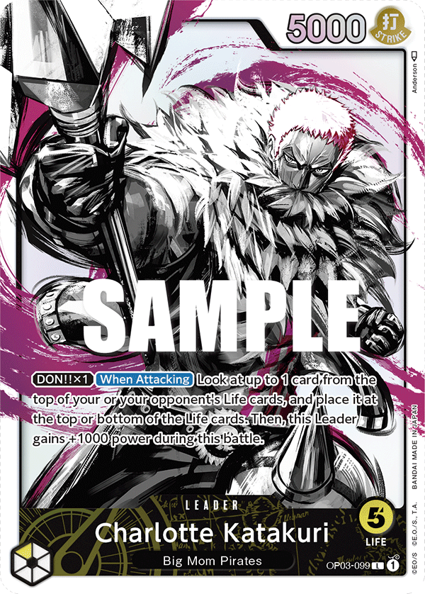 Charlotte Katakuri (Leader) (OP03-099) (Alternate Art)